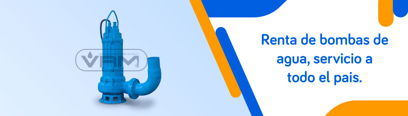 RENTA DE BOMBAS DE AGUA